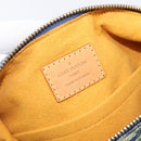 LOUIS VUITTON Monogram Denim Buggy PM Shoulder Bag Blue M95049 LV Auth 214486V-16