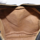 FENDI Celeria Hand Bag Leather Black Gold 8BL061 Auth 214488A-22