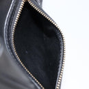 CELINE Luggage Mini Shopper Hand Bag Leather Black Gold Auth 214490V-23