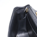 CHANEL Mademoiselle Chain Shoulder Bag Caviar Skin Black Gold CC Auth 214493SAM-20