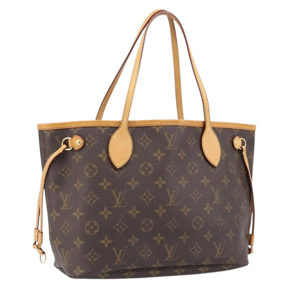 LOUIS VUITTON Monogram Neverfull PM Tote Bag M40155 LV Auth 214500V