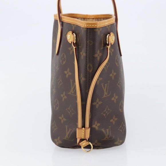 LOUIS VUITTON Monogram Neverfull PM Tote Bag M40155 LV Auth 214500V