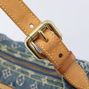 LOUIS VUITTON Monogram Denim Buggy PM Shoulder Bag Blue M95049 LV Auth 214501V-15