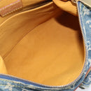 LOUIS VUITTON Monogram Denim Buggy PM Shoulder Bag Blue M95049 LV Auth 214501V-18