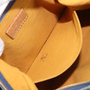 LOUIS VUITTON Monogram Denim Buggy PM Shoulder Bag Blue M95049 LV Auth 214501V-21