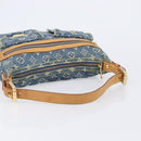 LOUIS VUITTON Monogram Denim Buggy PM Shoulder Bag Blue M95049 LV Auth 214501V-8