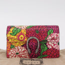GUCCI Dionysus Chain Shoulder Bag Leather Multicolor 476432 Auth 214502SAM-25
