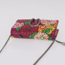 GUCCI Dionysus Chain Shoulder Bag Leather Multicolor 476432 Auth 214502SAM-6