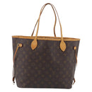 LOUIS VUITTON Monogram Neverfull MM Tote Bag M40156 LV Auth 214504V-2