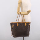 LOUIS VUITTON Monogram Neverfull MM Tote Bag M40156 LV Auth 214504V-25