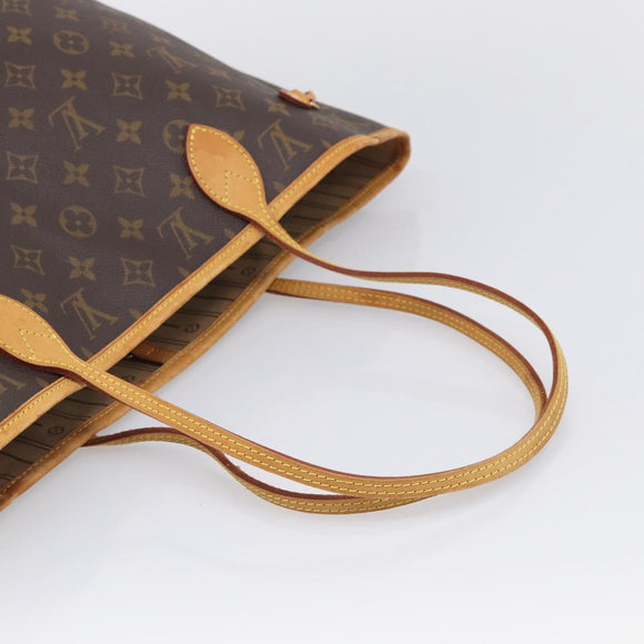 LOUIS VUITTON Monogram Neverfull MM Tote Bag M40156 LV Auth 214504V