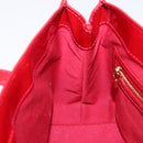 LOUIS VUITTON Vernis Rayure Wilshire PM Bag Pomme D'amour M91701 LV Auth 214505V-20