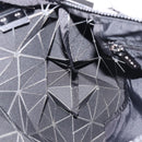 ISSEY MIYAKE BAO BAO Tote Bag Vinyl White Black Auth 214513A-20