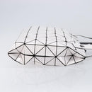 ISSEY MIYAKE BAO BAO Tote Bag Vinyl White Black Auth 214513A-4