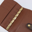 LOUIS VUITTON Monogram panda Agenda PM Day Planner Cover R20011 LV Auth 214524V-17