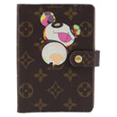 LOUIS VUITTON Monogram panda Agenda PM Day Planner Cover R20011 LV Auth 214524V-2