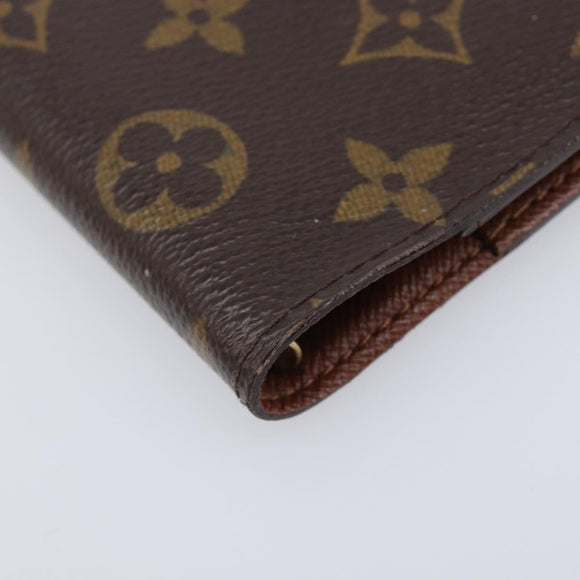 LOUIS VUITTON Monogram panda Agenda PM Day Planner Cover R20011 LV Auth 214524V