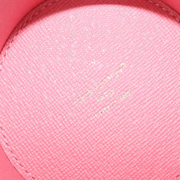 LOUIS VUITTON Monogram Martha Roundbox XS Jewelry Box Pink GI1410 Auth 214526M