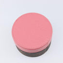 LOUIS VUITTON Monogram Martha Roundbox XS Jewelry Box Pink GI1410 Auth 214526M-6