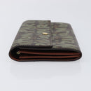 LOUIS VUITTON Monogram Graffiti Portefeiulle Sarah Khaki M92188 LV Auth 214529V-5