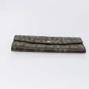 LOUIS VUITTON Monogram Graffiti Portefeiulle Sarah Khaki M92188 LV Auth 214529V-7