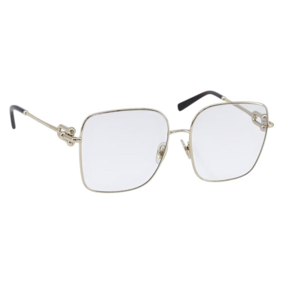 Tiffany & Co. Sunglasses Metal Gold Black Auth 214534
