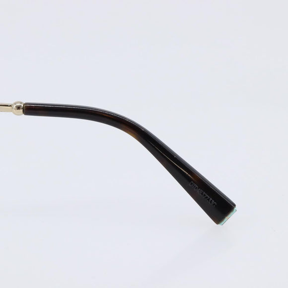 Tiffany & Co. Sunglasses Metal Gold Black Auth 214534