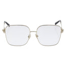 Tiffany & Co. Sunglasses Metal Gold Black Auth 214534-2