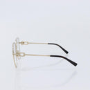 Tiffany & Co. Sunglasses Metal Gold Black Auth 214534-4