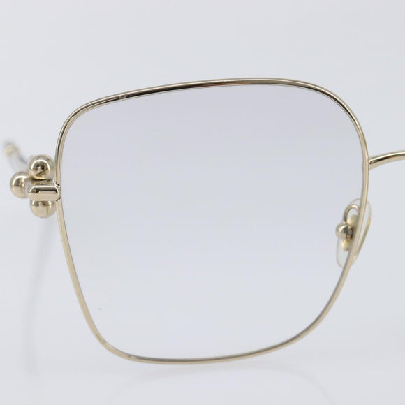 Tiffany & Co. Sunglasses Metal Gold Black Auth 214534