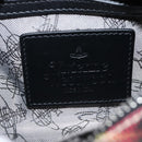 Vivienne Westwood Hand Bag PVC Canvas 2way Multicolor Silver Auth 214650A-18