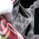 Vivienne Westwood Hand Bag PVC Canvas 2way Multicolor Silver Auth 214650A-24