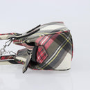 Vivienne Westwood Hand Bag PVC Canvas 2way Multicolor Silver Auth 214650A-5