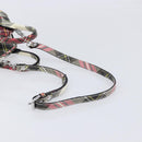 Vivienne Westwood Hand Bag PVC Canvas 2way Multicolor Silver Auth 214650A-9