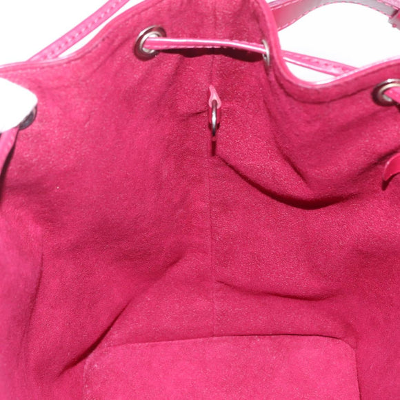 LOUIS VUITTON Epi Petit Noe Shoulder Bag Fuchsia M40676 LV Auth 214654V