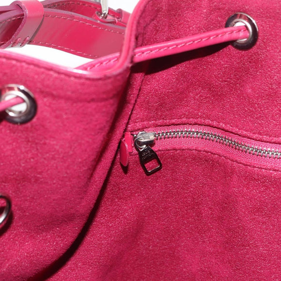 LOUIS VUITTON Epi Petit Noe Shoulder Bag Fuchsia M40676 LV Auth 214654V