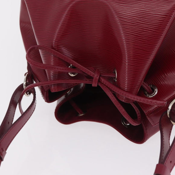 LOUIS VUITTON Epi Petit Noe Shoulder Bag Fuchsia M40676 LV Auth 214654V