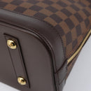 LOUIS VUITTON Damier Ebene Alma PM Hand Bag N53151 LV Auth 214655V-10