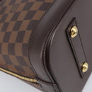 LOUIS VUITTON Damier Ebene Alma PM Hand Bag N53151 LV Auth 214655V-11
