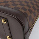 LOUIS VUITTON Damier Ebene Alma PM Hand Bag N53151 LV Auth 214655V-12