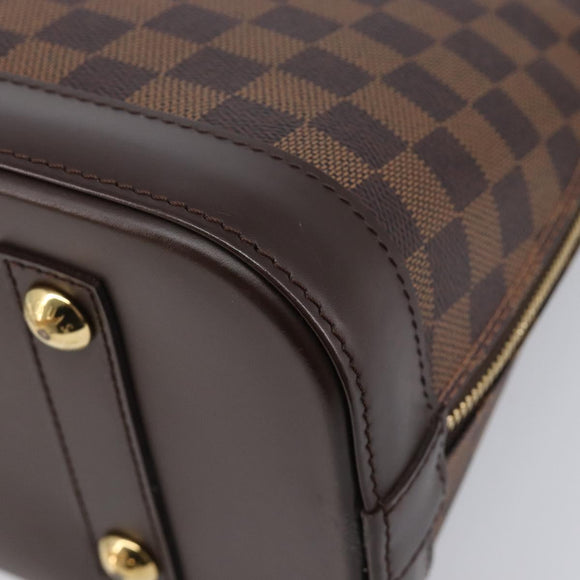 LOUIS VUITTON Damier Ebene Alma PM Hand Bag N53151 LV Auth 214655V