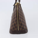 LOUIS VUITTON Damier Ebene Alma PM Hand Bag N53151 LV Auth 214655V-4