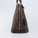 LOUIS VUITTON Damier Ebene Alma PM Hand Bag N53151 LV Auth 214655V-5