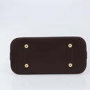 LOUIS VUITTON Damier Ebene Alma PM Hand Bag N53151 LV Auth 214655V-9