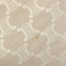 CELINE C Macadam Canvas Tote Bag Ivory Gold Auth 214658-16