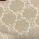 CELINE C Macadam Canvas Tote Bag Ivory Gold Auth 214658-19