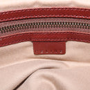 CELINE C Macadam Canvas Tote Bag Ivory Gold Auth 214658-20