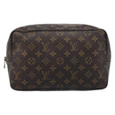 LOUIS VUITTON Monogram Trousse Toilette 28 Clutch Bag M47522 LV Auth 214661-2