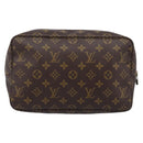 LOUIS VUITTON Monogram Trousse Toilette 28 Clutch Bag M47522 LV Auth 214661-3