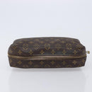 LOUIS VUITTON Monogram Trousse Toilette 28 Clutch Bag M47522 LV Auth 214661-8